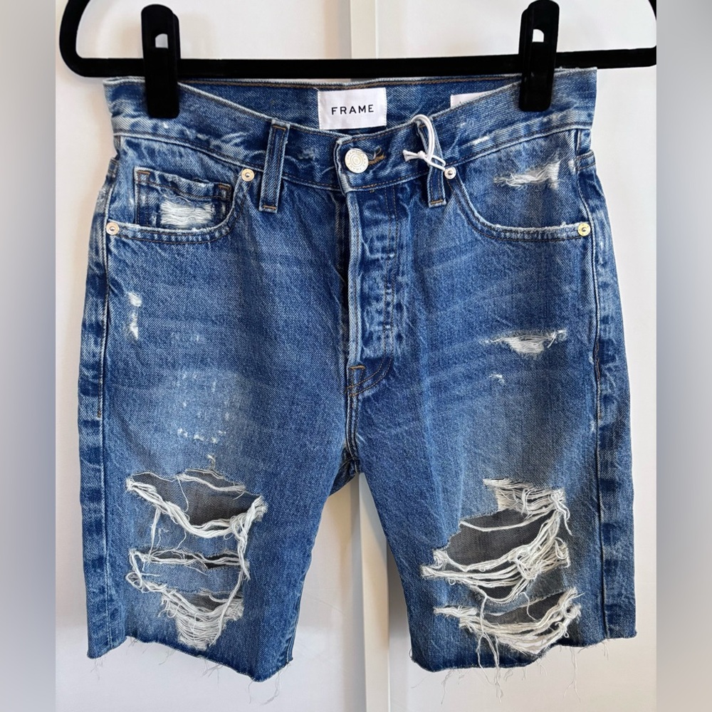 FRAME Denim Bermuda Shorts 23